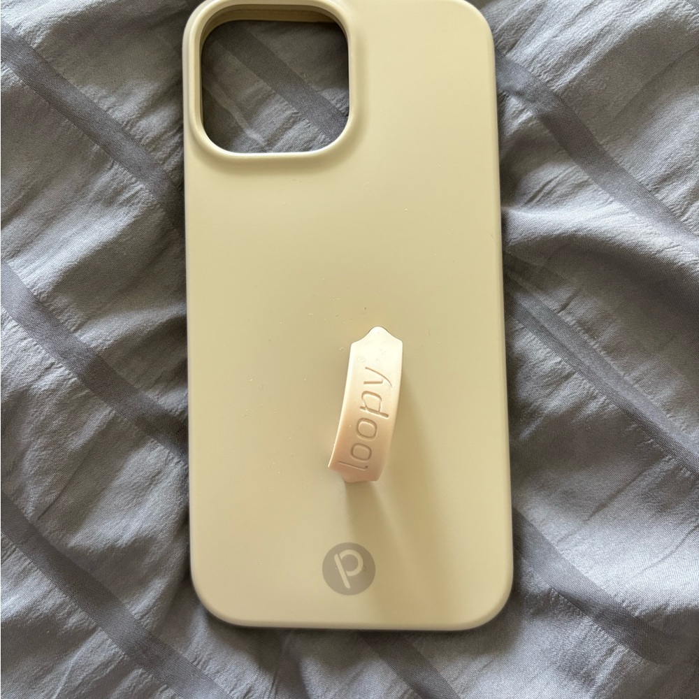 Sandstone loopy phone case for iPhone 13 Pro Max